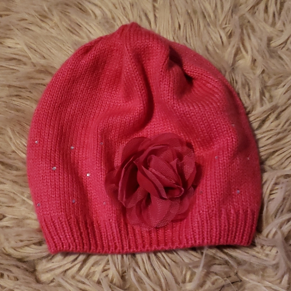 Pink beanie
